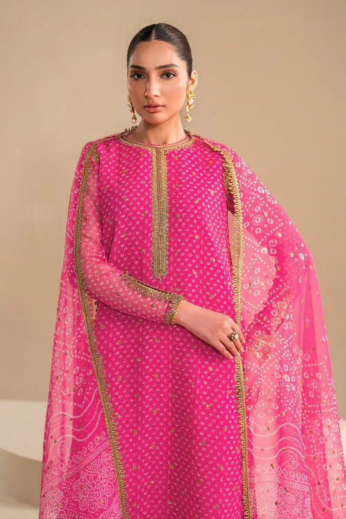 Baroque | Luxury Pret 24 | CHIFFON UF-626 - Aqsa Fabrics