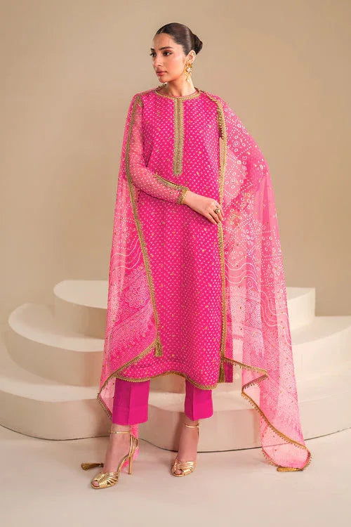 Baroque | Luxury Pret 24 | CHIFFON UF-626 - Aqsa Fabrics