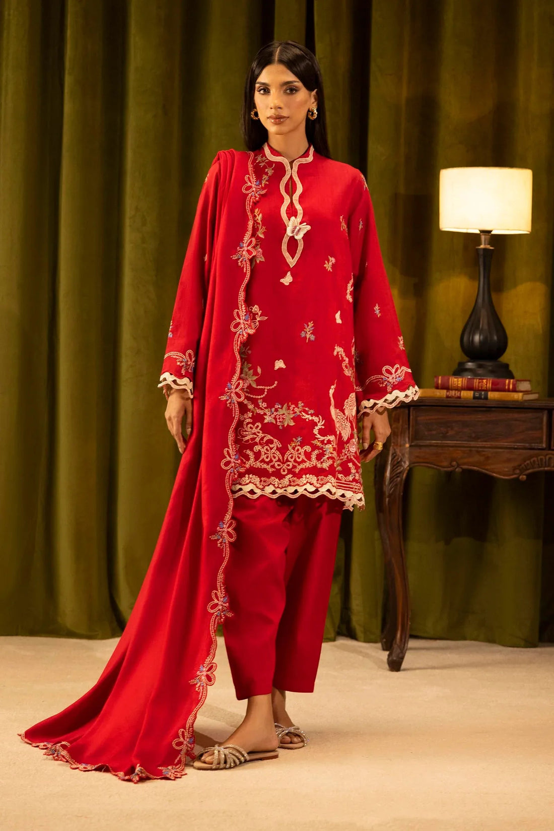 Sana Safinaz | Muzlin Winter 25 | 012B - Aqsa Fabrics