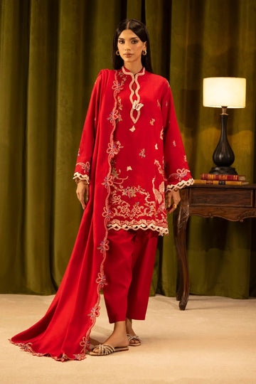 Sana Safinaz | Muzlin Winter 25 | 012B - Aqsa Fabrics