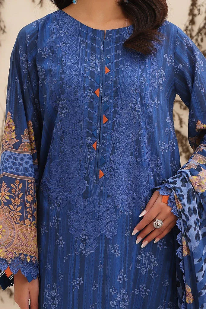 Charizma | Naranji Embroidered Lawn 24 | CN4-005 - Aqsa Fabrics