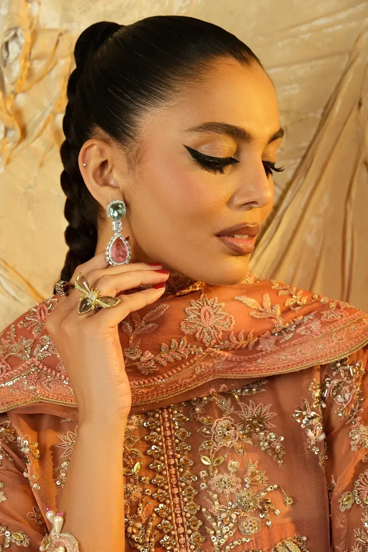 Mina Kashif | Kahani Luxury Formals 23 | Seroli - Aqsa Fabrics