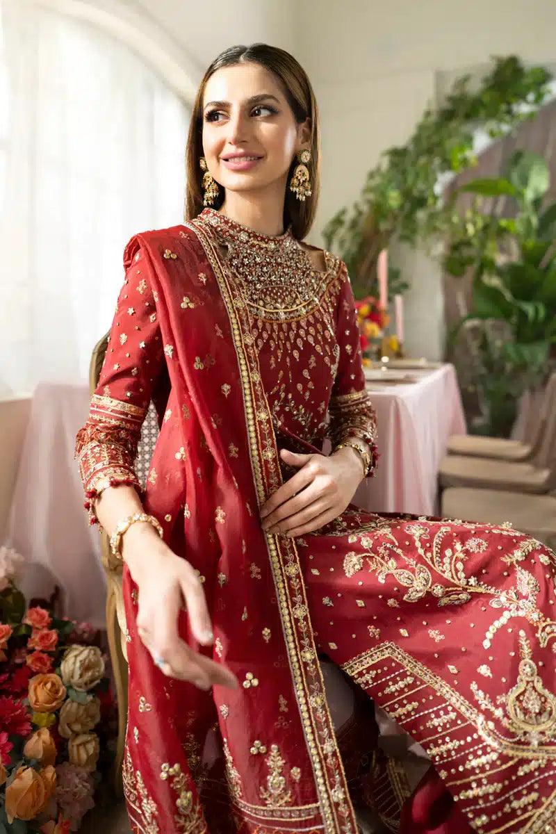 Qalamkar | Dilnaz Wedding Formals | DN-03 ZAINA - Aqsa Fabrics