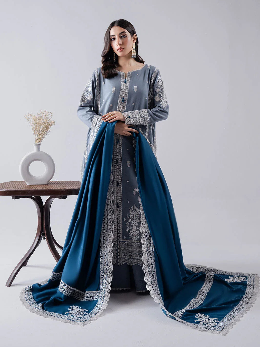 Faiza Faisal | Winter Edit 2024 | ELAAF - Aqsa Fabrics