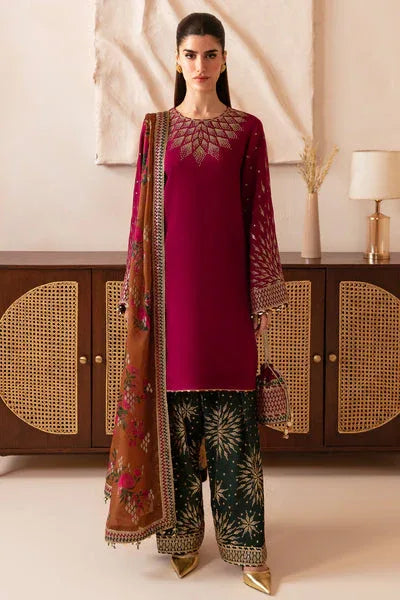 Jazmin | Formals Collection | Raw Silk UR-7038 - Aqsa Fabrics