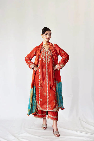 Saira Rizwan | Velvet Pret 25 | NEELAM-SRVP25-06 - Aqsa Fabrics