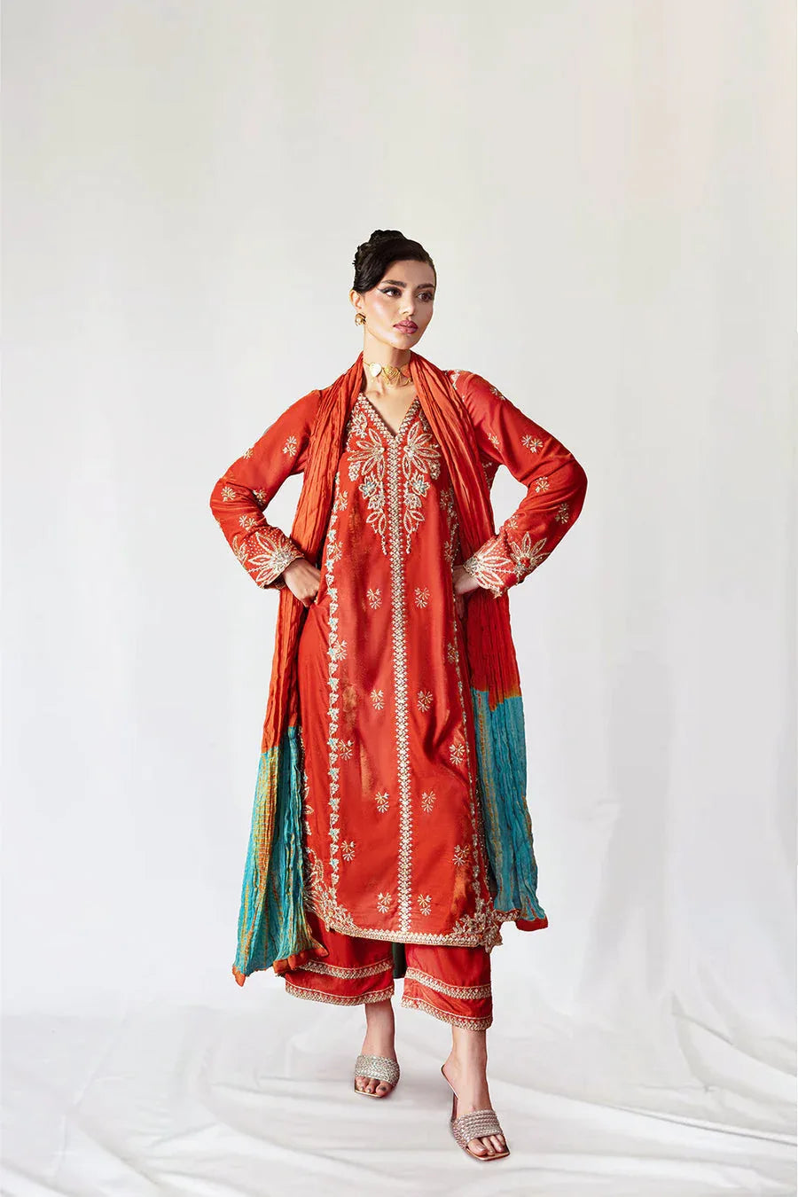 Saira Rizwan | Velvet Pret 25 | NEELAM-SRVP25-06 - Aqsa Fabrics