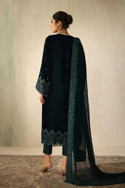 Baroque | Velvet 25 | UF-4322 - Aqsa Fabrics