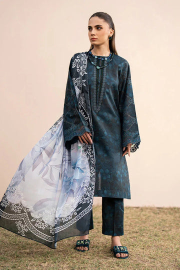 Baroque | Luxury Pret 24 | LAWN UF-608 - Aqsa Fabrics