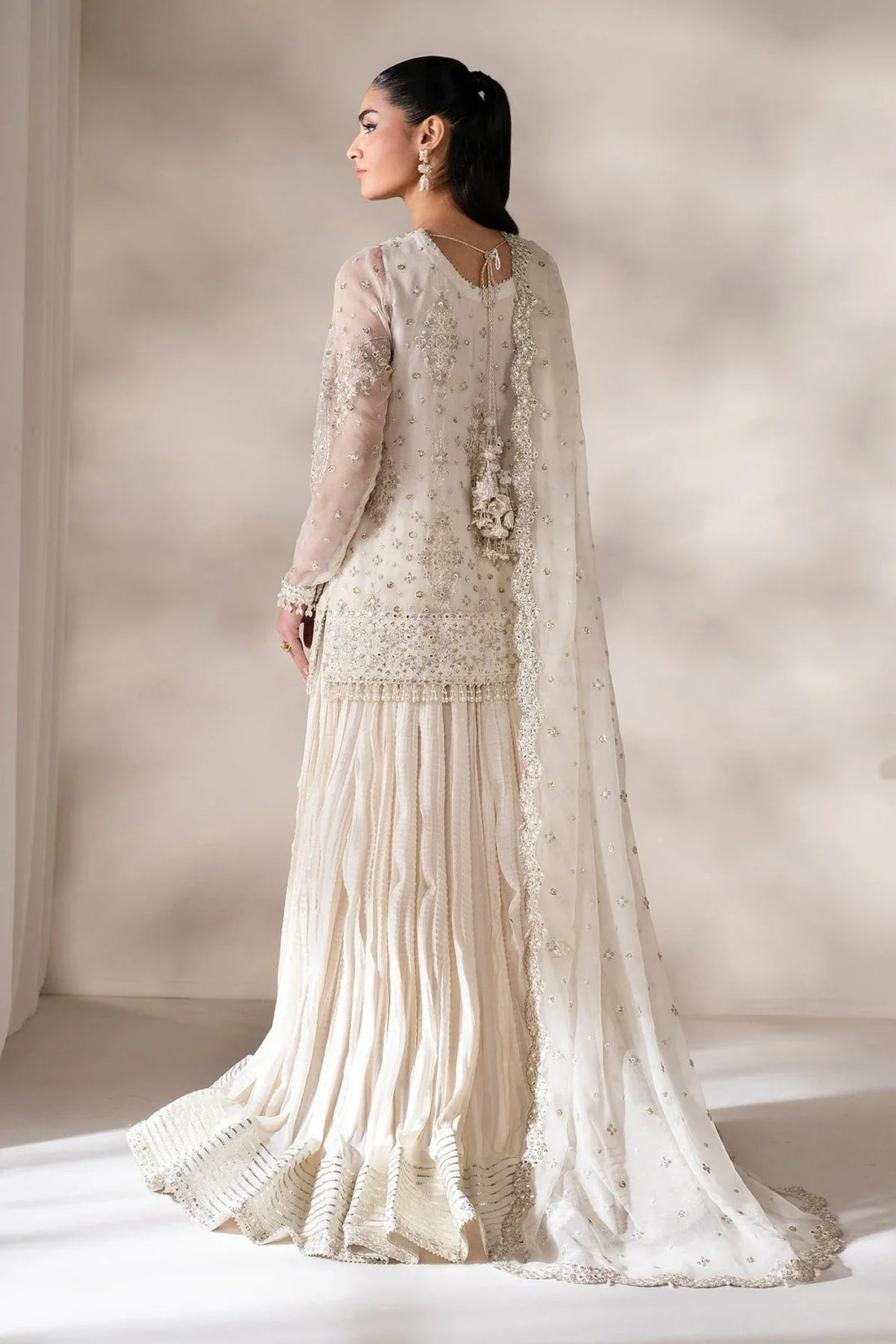 Baroque | Formal Collection |  UF-4140 - Aqsa Fabrics