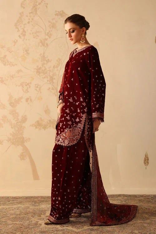 Baroque | Velvet 25 | UF-4314 - Aqsa Fabrics