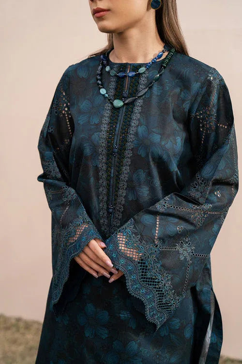 Baroque | Luxury Pret 24 | LAWN UF-608 - Aqsa Fabrics