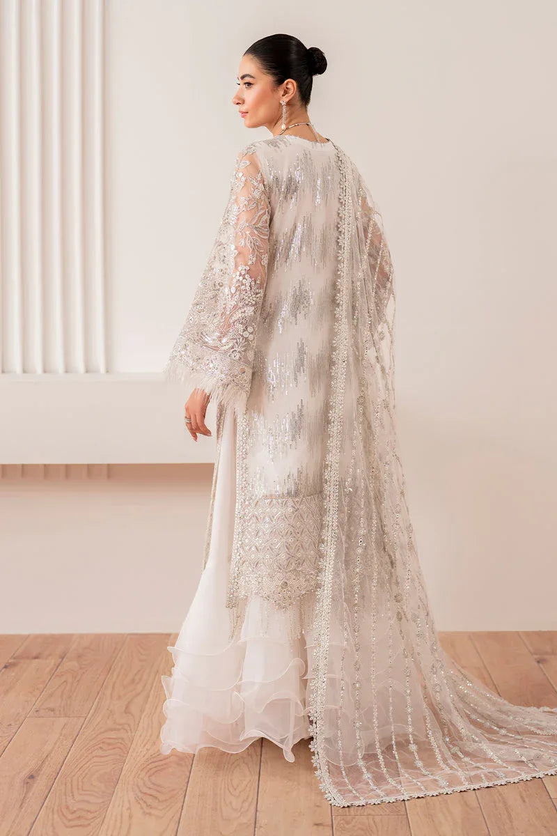 Baroque | Formal Collection | NET UF-703 - Aqsa Fabrics