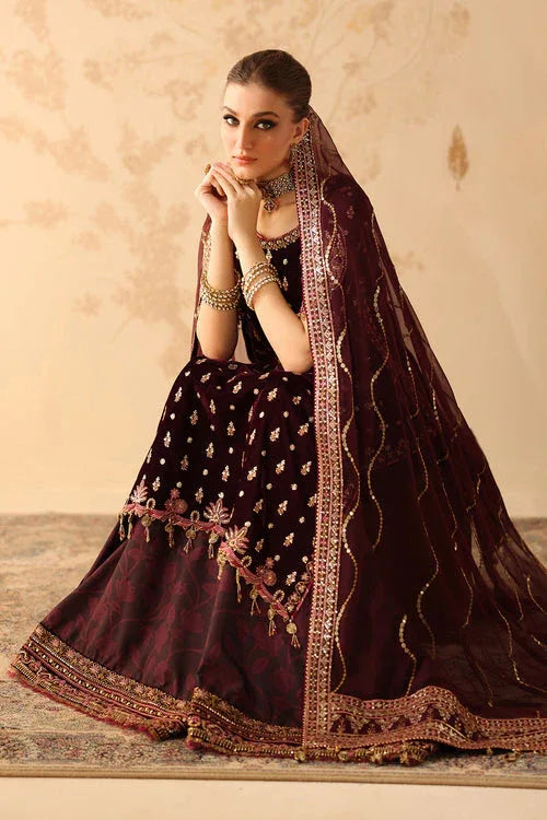 Baroque | Velvet 25 | UF-4313 - Aqsa Fabrics