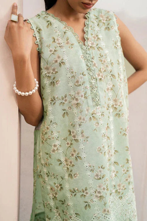 Baroque | Luxury Pret 24 | LAWN UF-609 - Aqsa Fabrics