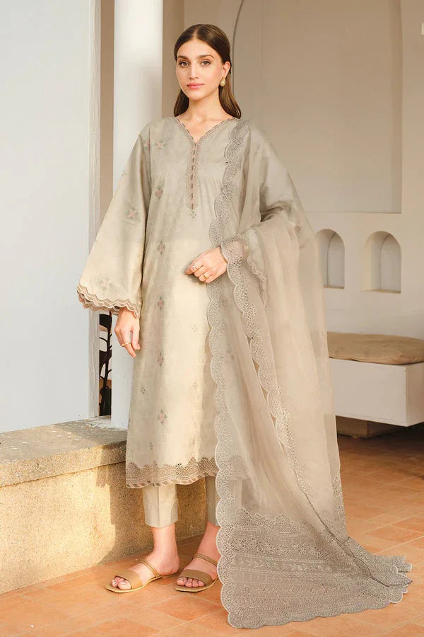 Baroque | Luxury Pret 24 | LAWN UF-664 - Aqsa Fabrics