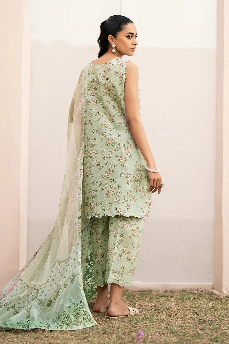 Baroque | Luxury Pret 24 | LAWN UF-609 - Aqsa Fabrics