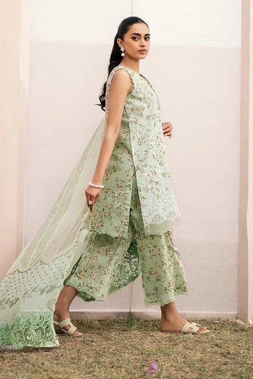 Baroque | Luxury Pret 24 | LAWN UF-609 - Aqsa Fabrics
