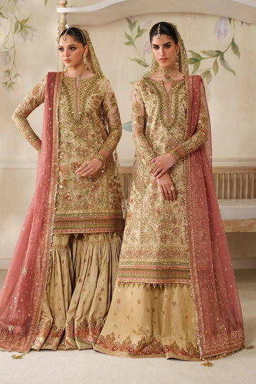 EMBROIDERED NET CH14-02 STITCHED