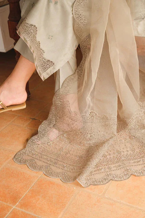Baroque | Luxury Pret 24 | LAWN UF-664 - Aqsa Fabrics