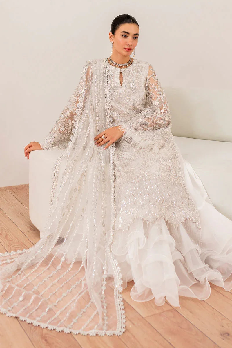 Baroque | Formal Collection | NET UF-703 - Aqsa Fabrics