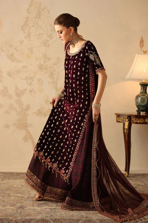 Baroque | Velvet 25 | UF-4313 - Aqsa Fabrics