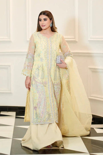 Maryum N Maria | Amani Formals | AURY - MW40117 - Aqsa Fabrics