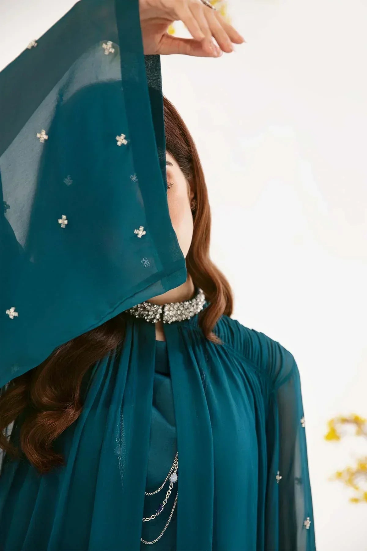 Mina Kashif | Ala Mode Luxury Formals 23 |Elisa - Aqsa Fabrics