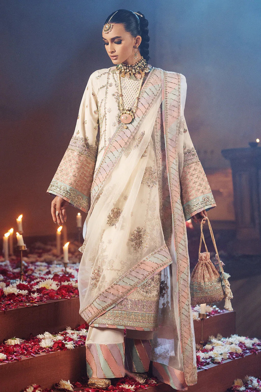 AJR Couture | The Silk Edition 25 | CHANDNI - Aqsa Fabrics