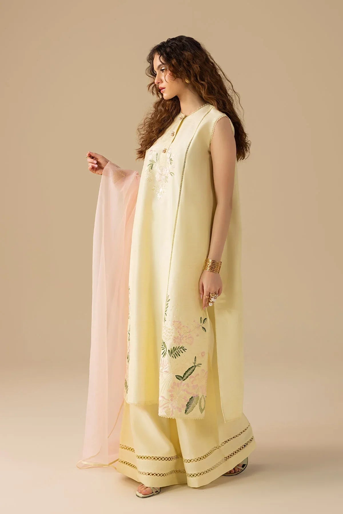 Erum Khan | Lillia Summer Edit | Butter Daze - Aqsa Fabrics