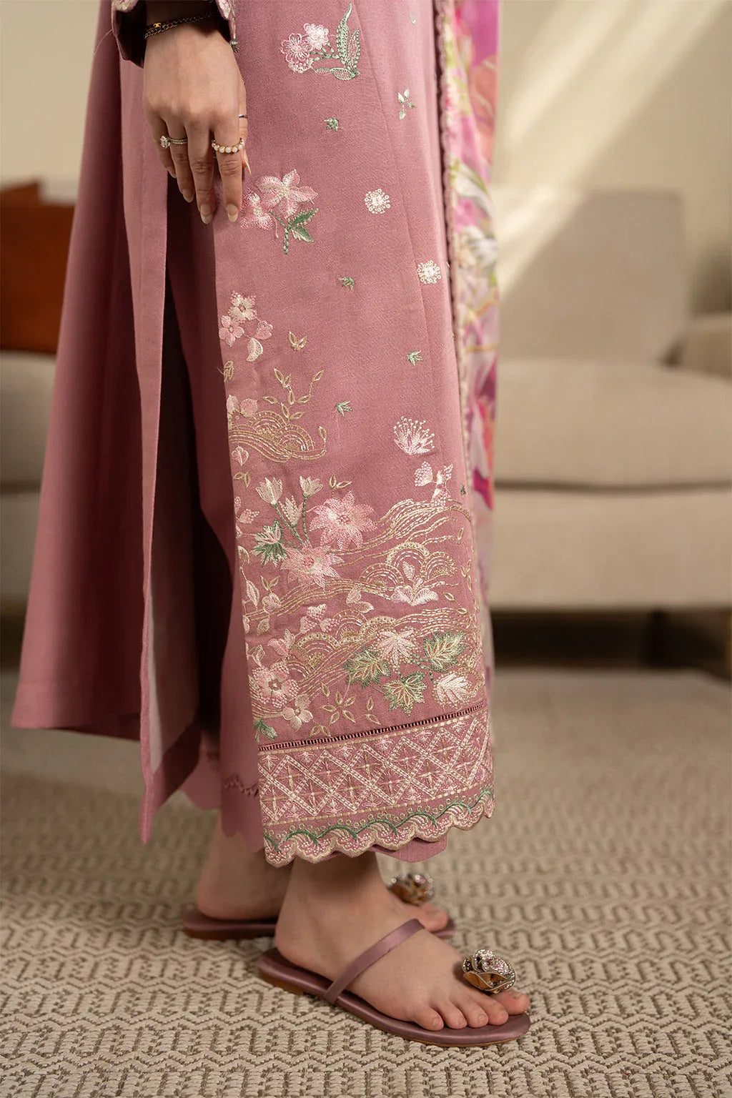 Neeshay | Winter Reverie | Peonette - Aqsa Fabrics