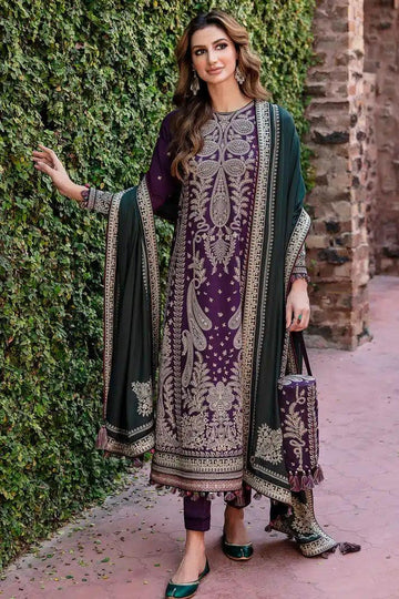 Jazmin | Dastaan Luxury Winter 23 | D4 - Aqsa Fabrics