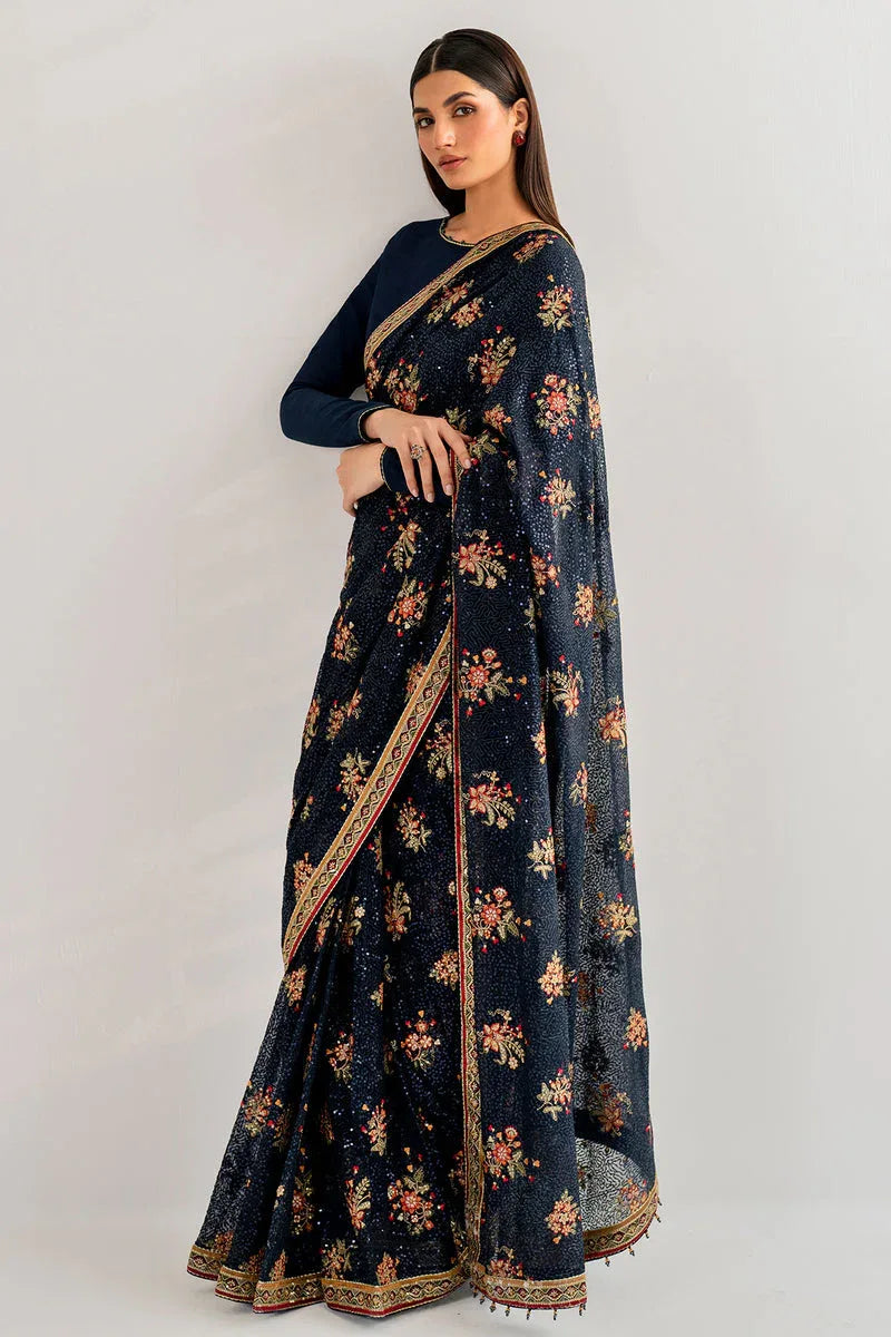 Jazmin | Formals Collection | Raw Silk UR-7025 - Aqsa Fabrics