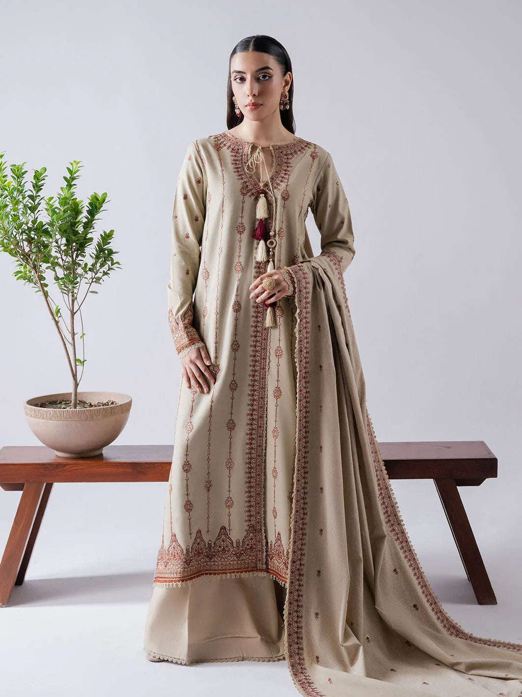 Faiza Faisal | Winter Edit 2024 | KYRA - Aqsa Fabrics