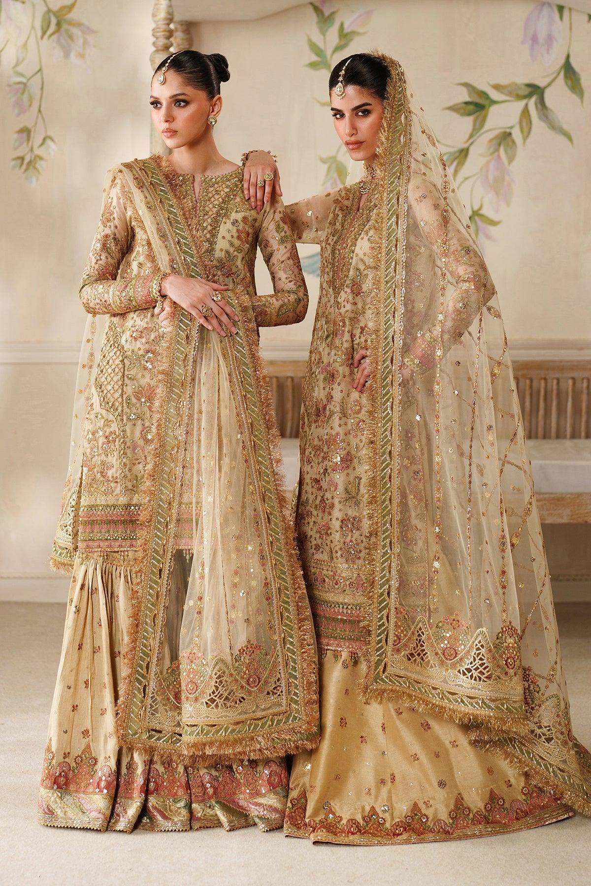 EMBROIDERED NET CH14-02 STITCHED