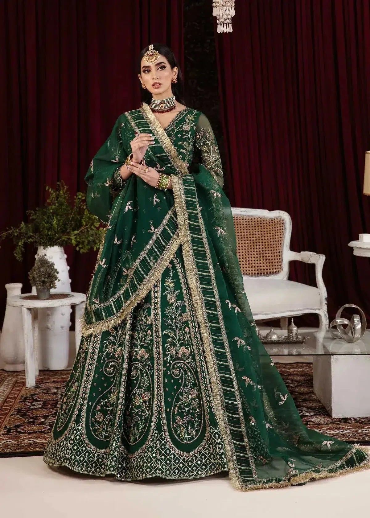 Dastoor | Noor-E-Jahan Wedding Collection 24 | Rawiya - Aqsa Fabrics