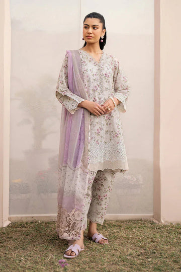Baroque | Luxury Pret 24 | LAWN UF-610 - Aqsa Fabrics