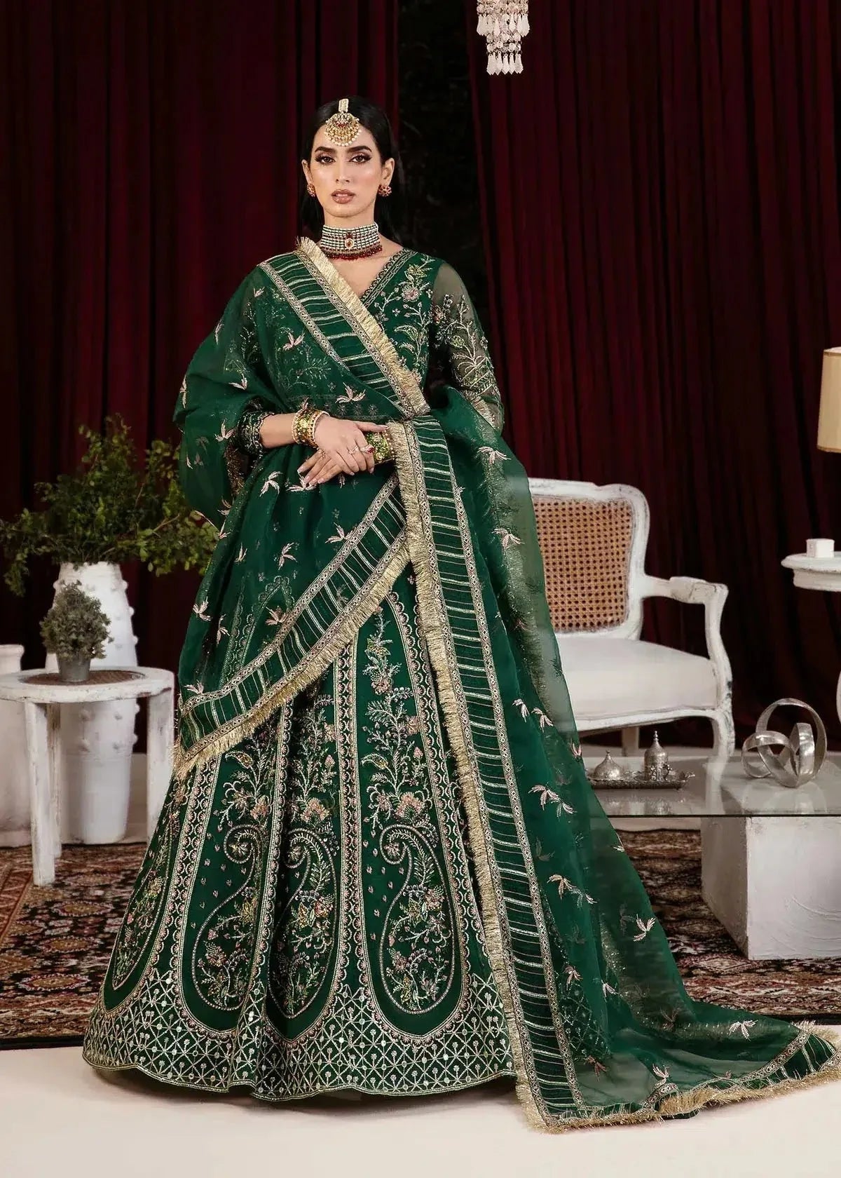 Dastoor | Noor-E-Jahan Wedding Collection 24 | Rawiya - Aqsa Fabrics