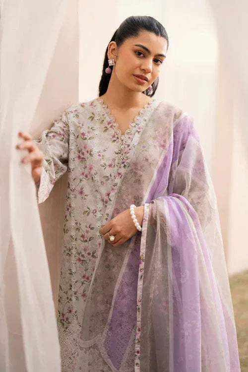 Baroque | Luxury Pret 24 | LAWN UF-610 - Aqsa Fabrics