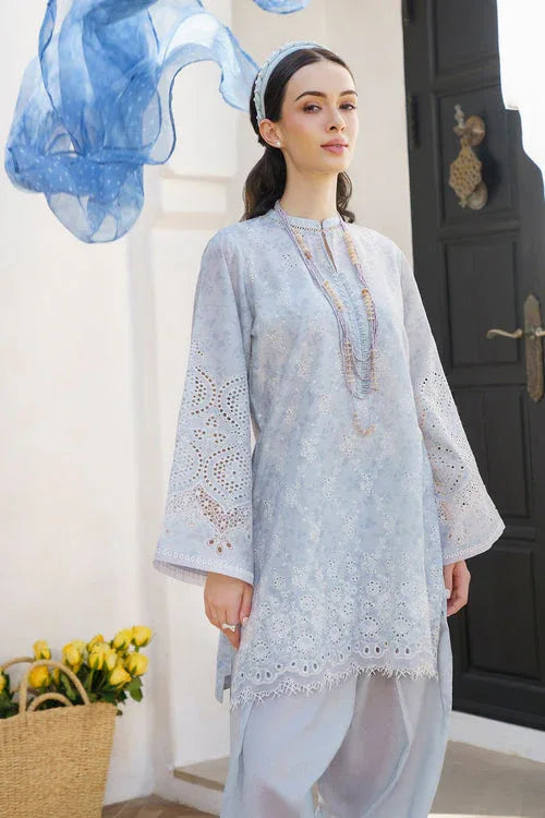Baroque | Luxury Pret 24 | LAWN UF-582 - Aqsa Fabrics