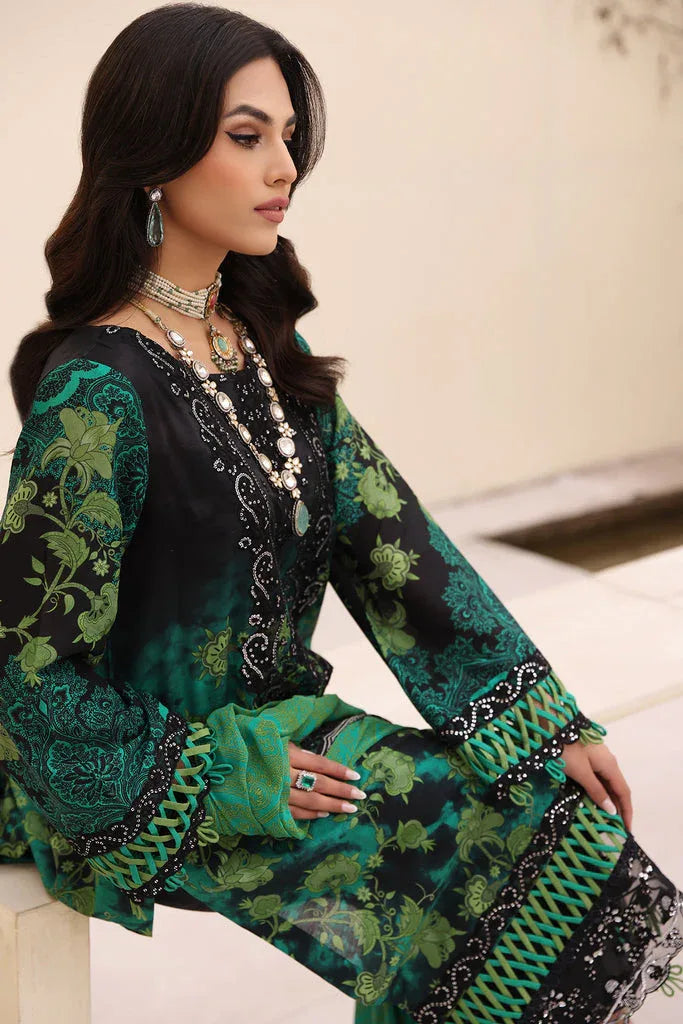 Charizma | Naranji Embroidered Lawn 24 | CN4-007 - Aqsa Fabrics