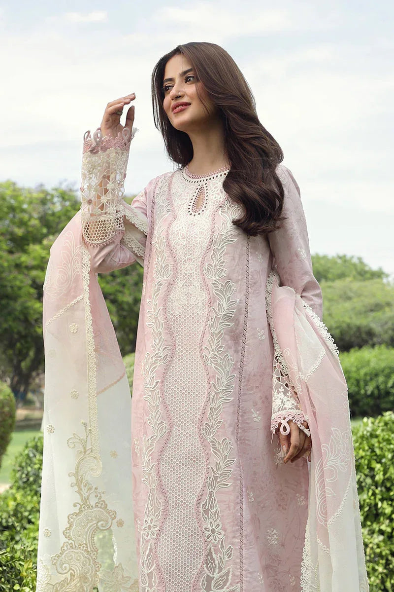 Qalamkar | Festive Lawn 2024 | PS-09 FARVA - Aqsa Fabrics