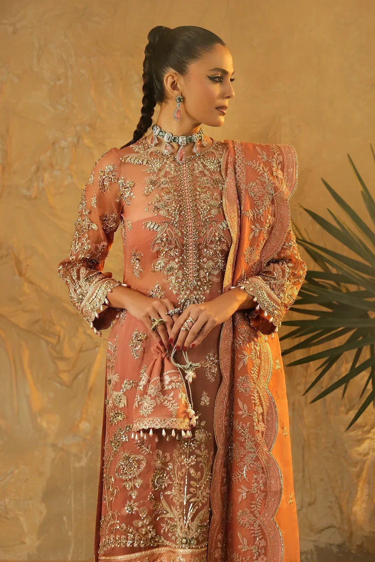 Mina Kashif | Kahani Luxury Formals 23 | Seroli - Aqsa Fabrics