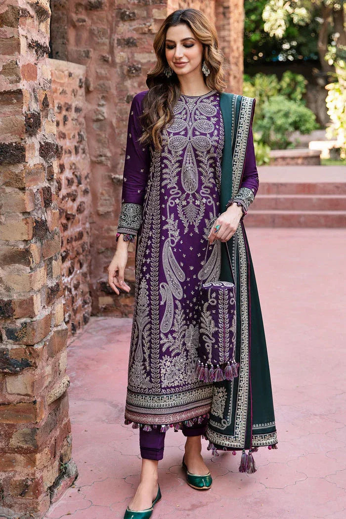 Jazmin | Winter Edition 24 | SLUB KHADDAR-DW23-D4 - Aqsa Fabrics