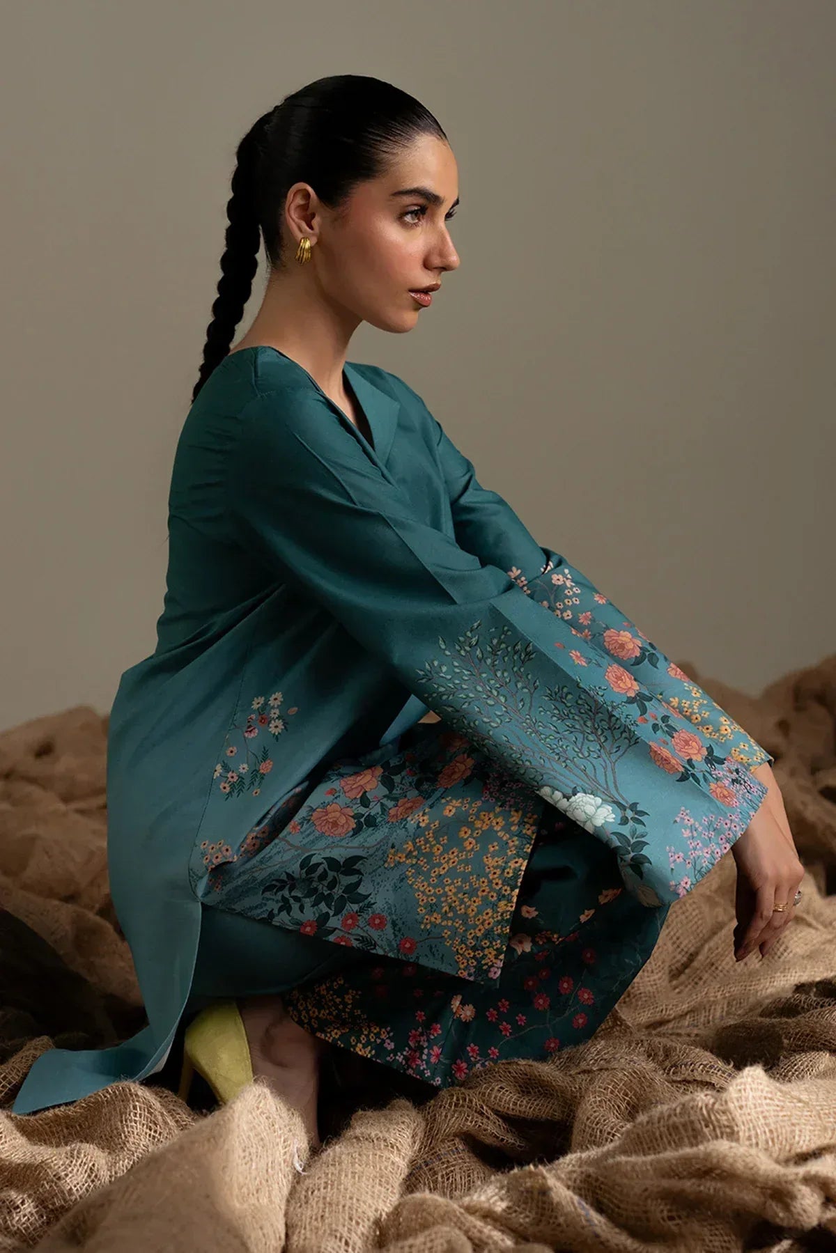 Afrozeh | Cords | Frayed - Aqsa Fabrics