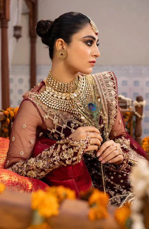 Eleshia | Zarin Wedding Formals 23 | Avyanna - Aqsa Fabrics