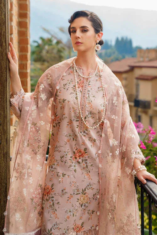 Baroque | Luxury Pret 24 | LAWN UF-585 - Aqsa Fabrics