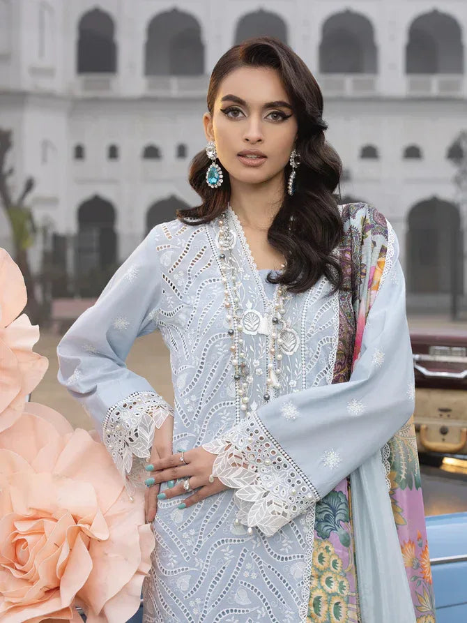 Faiza Faisal | Maya Luxury Lawn | Anja - Aqsa Fabrics