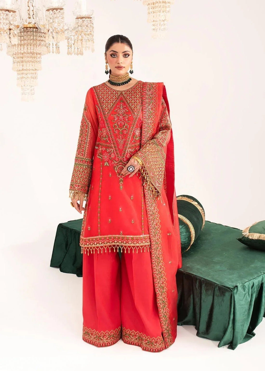 Dastoor | Sajni Luxury Eid Collection 24 | Khudeeja - Aqsa Fabrics