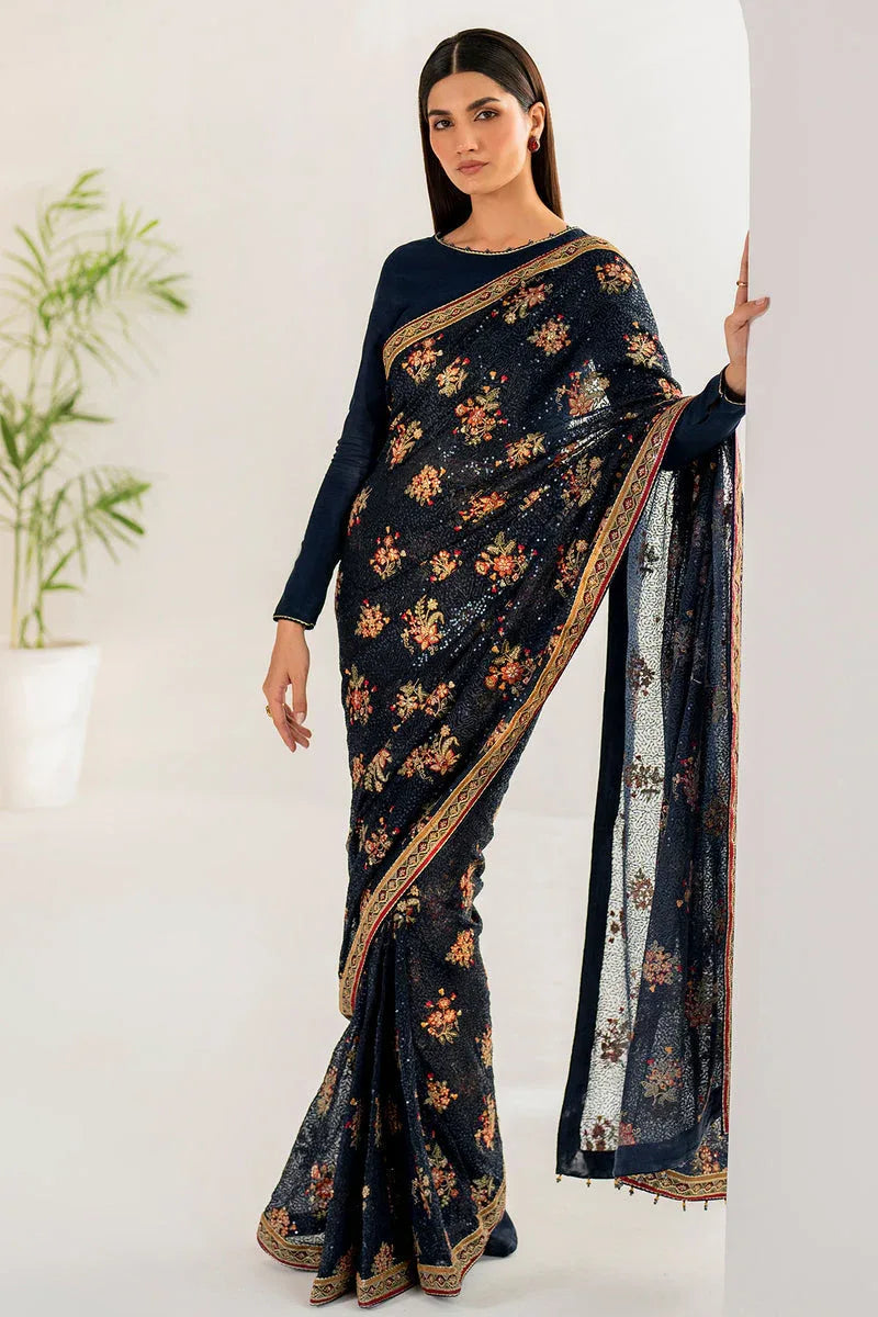 Jazmin | Formals Collection | Raw Silk UR-7025 - Aqsa Fabrics